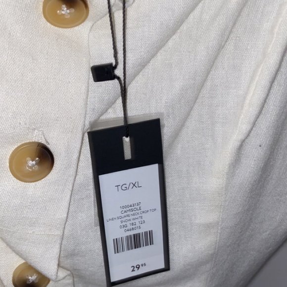 White Tank Top - Picture 2 of 3